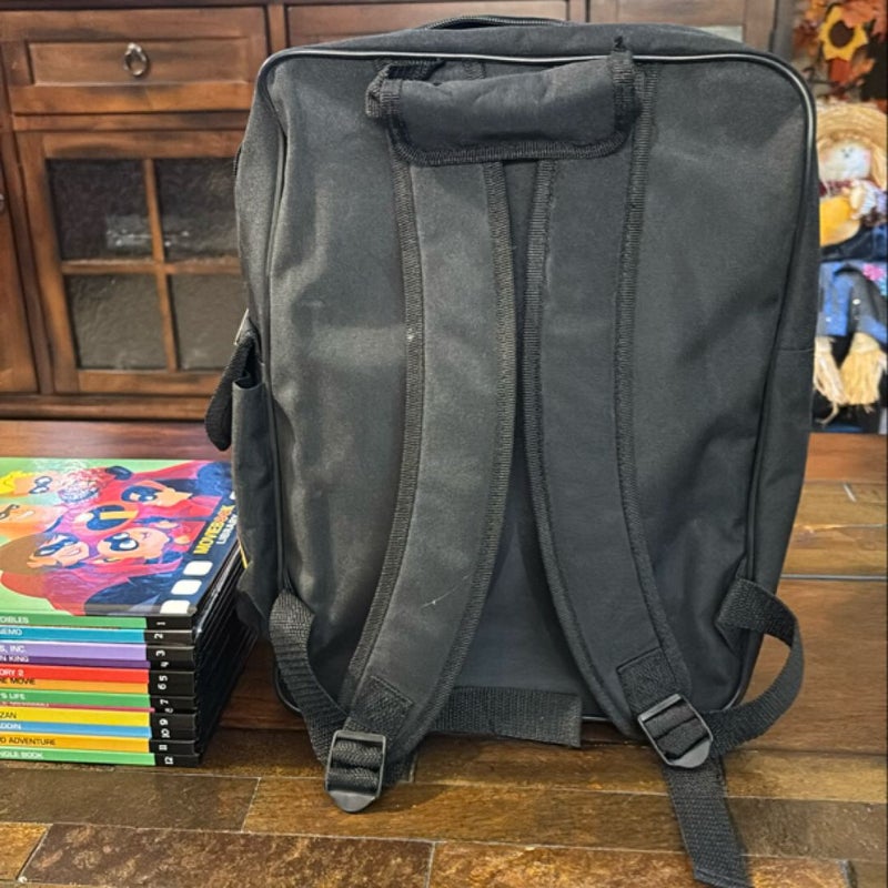 Disney MovieBook Library with Backpack 