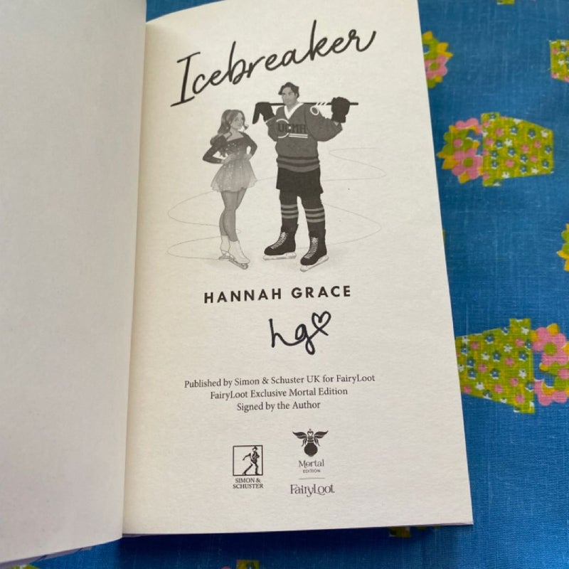 Icebreaker (Fairyloot Signed Special Edition)