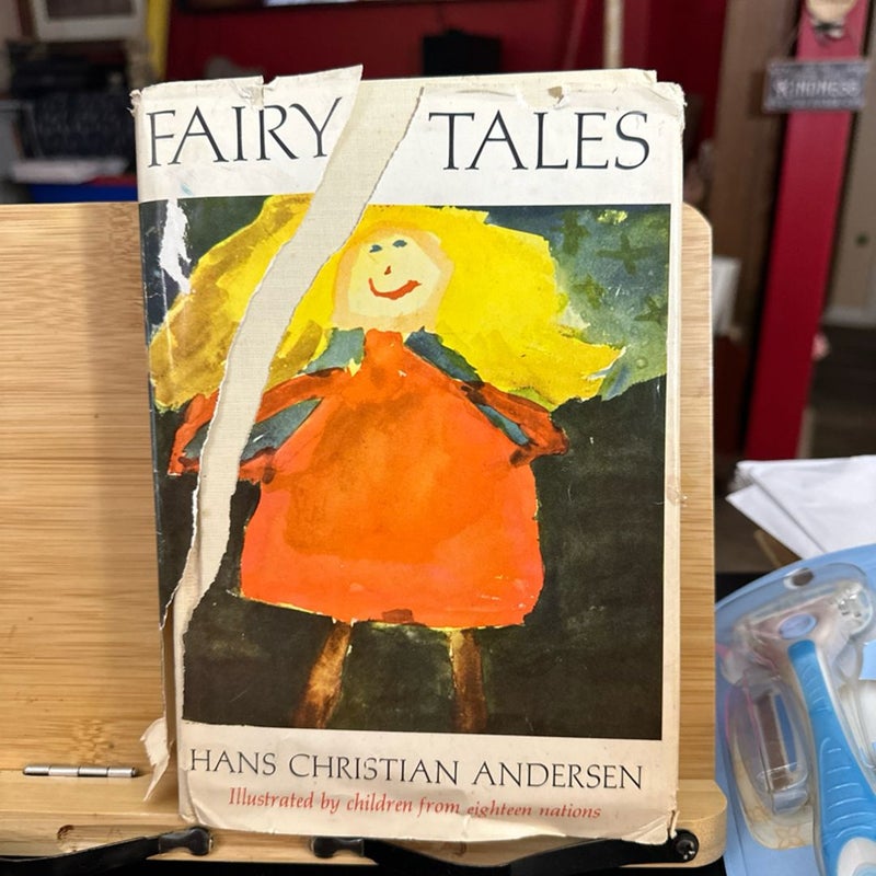 Hans Christian Andersen Fairy Tales  Hardcover Book Childrens Stories 1943