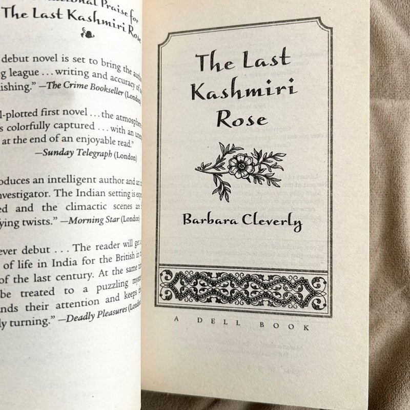 The Last Kashmiri Rose