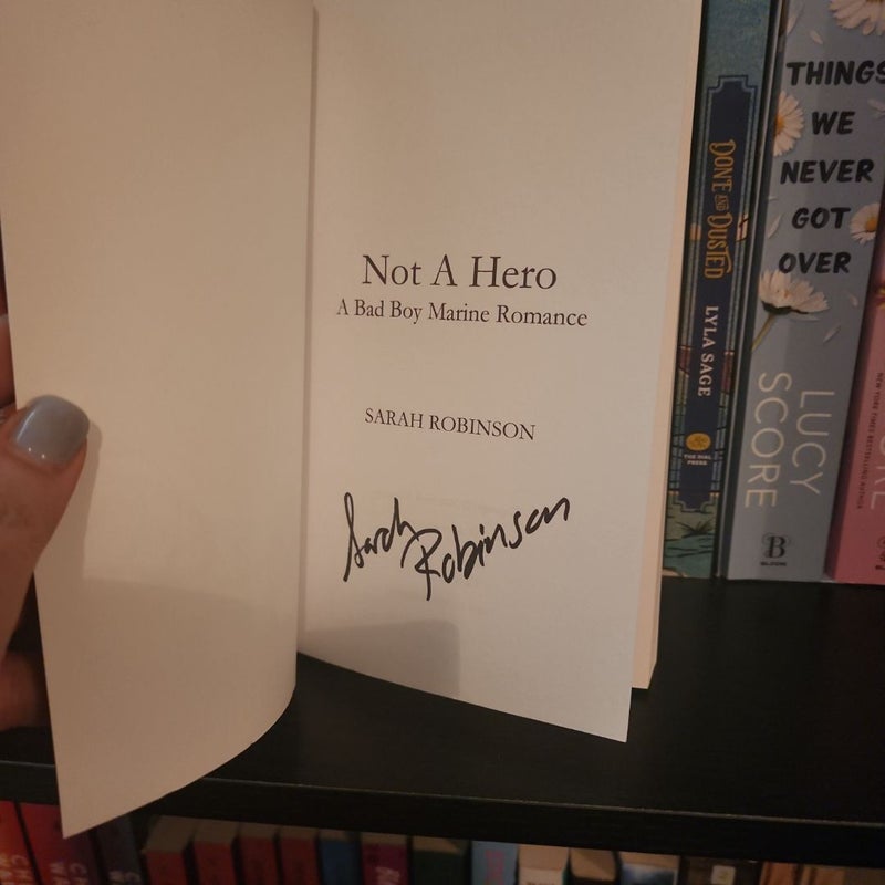 Not a Hero *SIGNED*