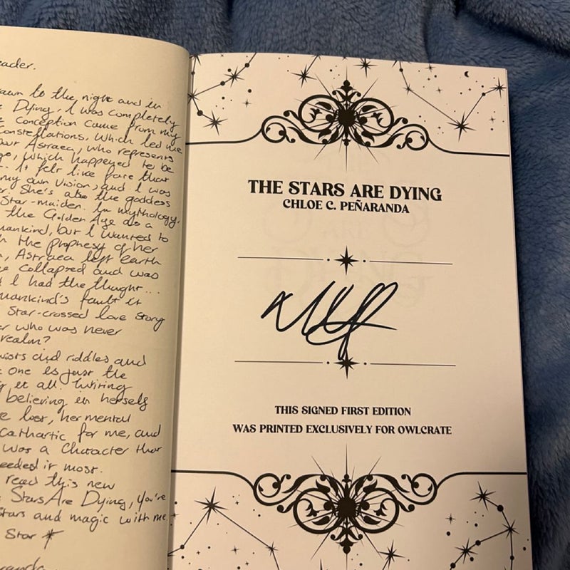 The Stars Are Dying (OwlCrate Luxe Edition)