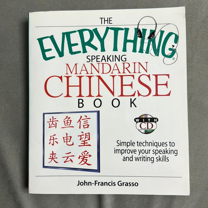 The Everything Mandarin Chinese Book