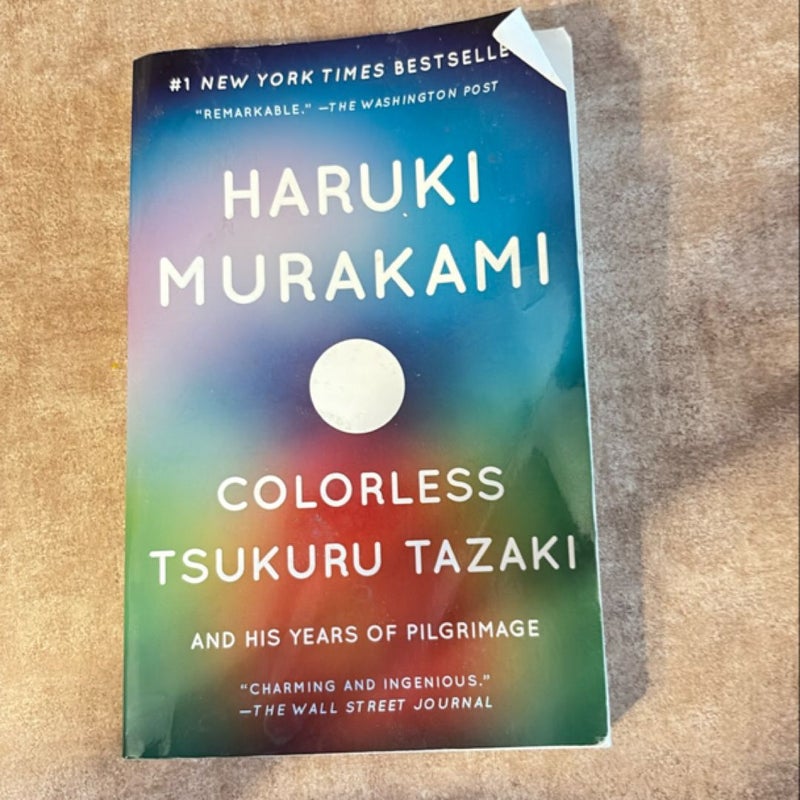 Colorless Tsukuru Tazaki and His Years of Pilgrimage