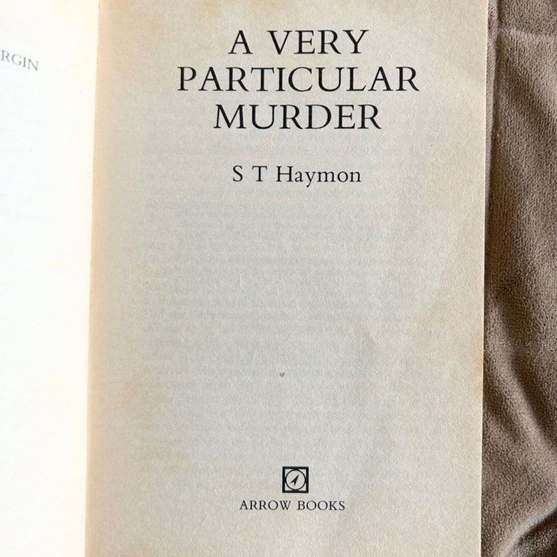 A Very Particular Murder