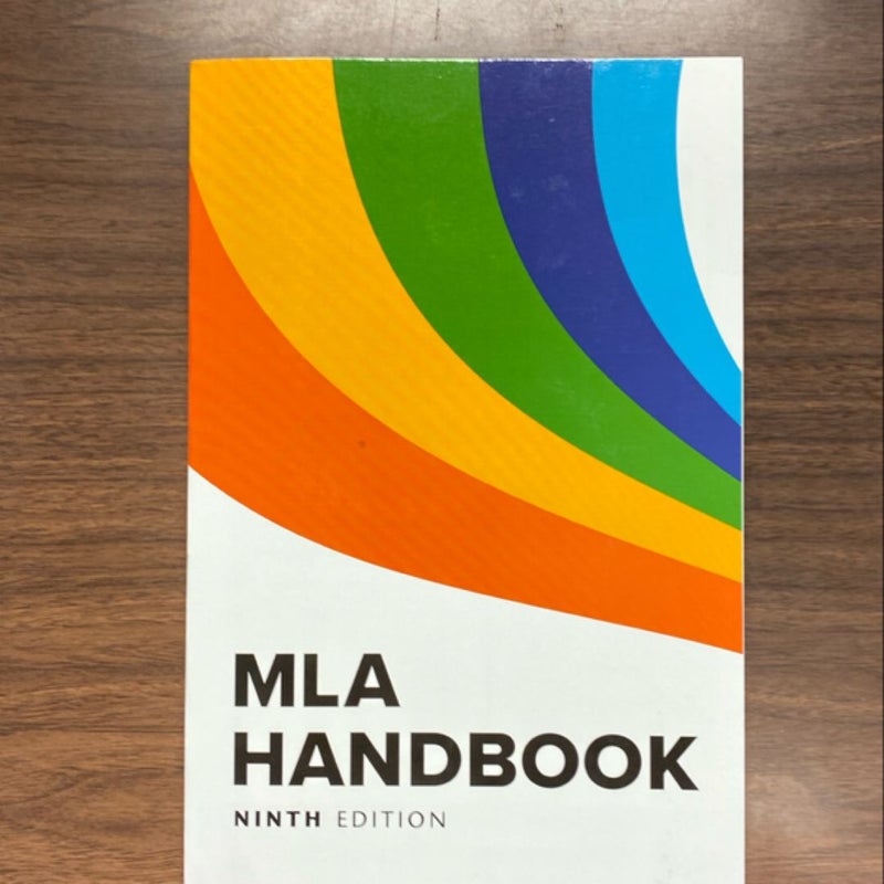 MLA Handbook