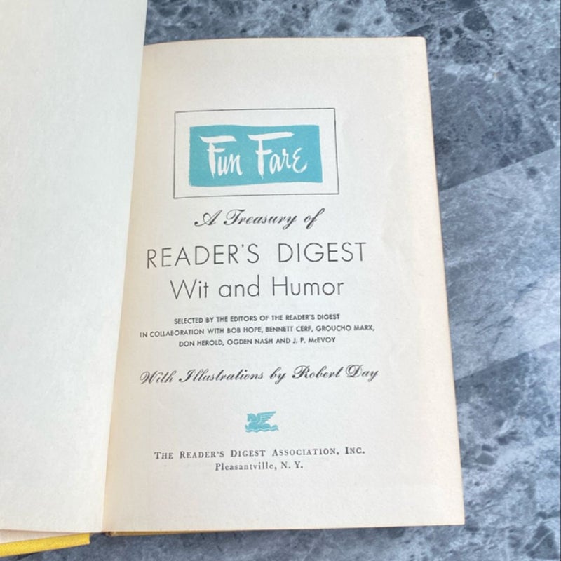 Fun Fare A treasury of readers digest wit and humor 