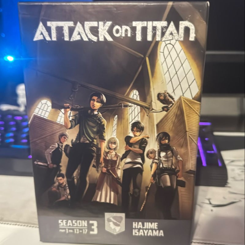 Attack on Titan Season 3 Part 1 Manga Box Set