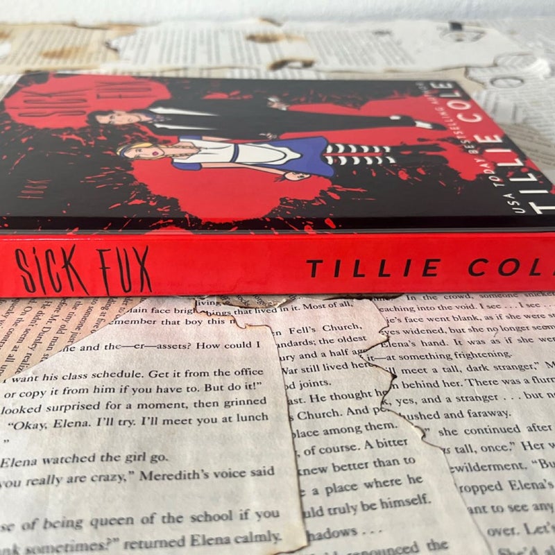 Sick Fux Website Exclusive *SIGNED* by Tillie Cole