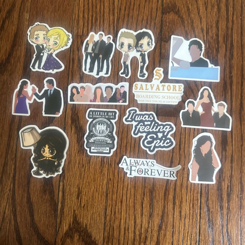 Vampire Diaries Sticker Pack