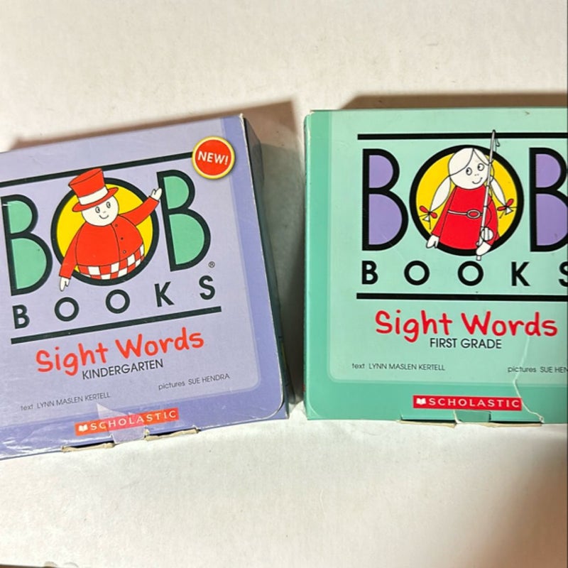 BOB Books Sight Words- 2 sets! Kindergarten & 1st grade