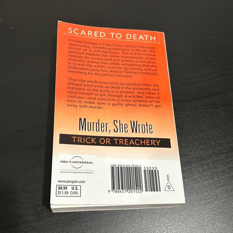 Murder, She Wrote: Trick or Treachery
