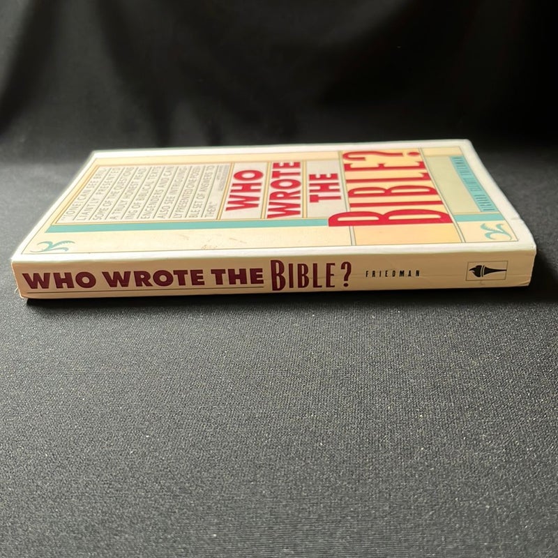 Who Wrote the Bible?