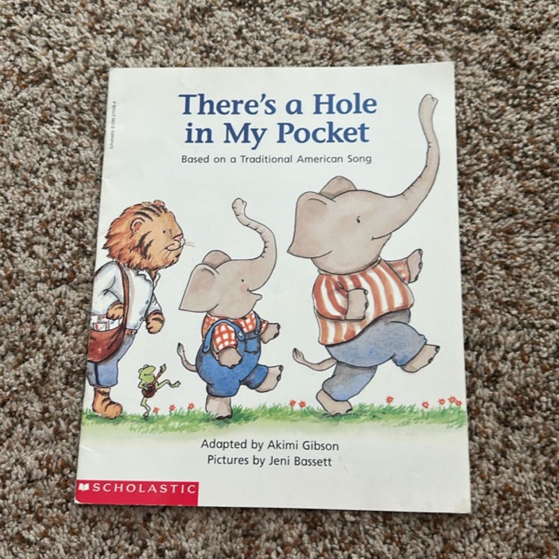Scholastic Children's Book - There's a Hole in My Pocket