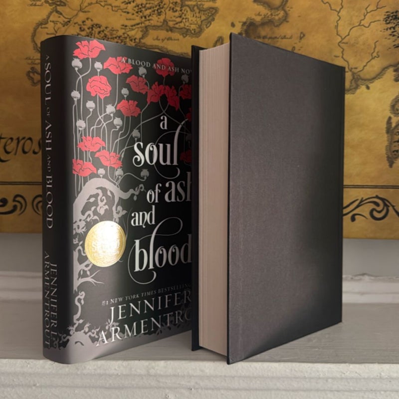 A Soul of Ash and Blood: Signed Barnes and Noble Edition