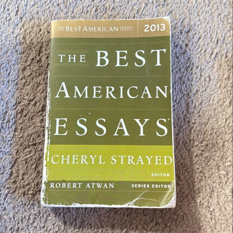 The Best American Essays 2013