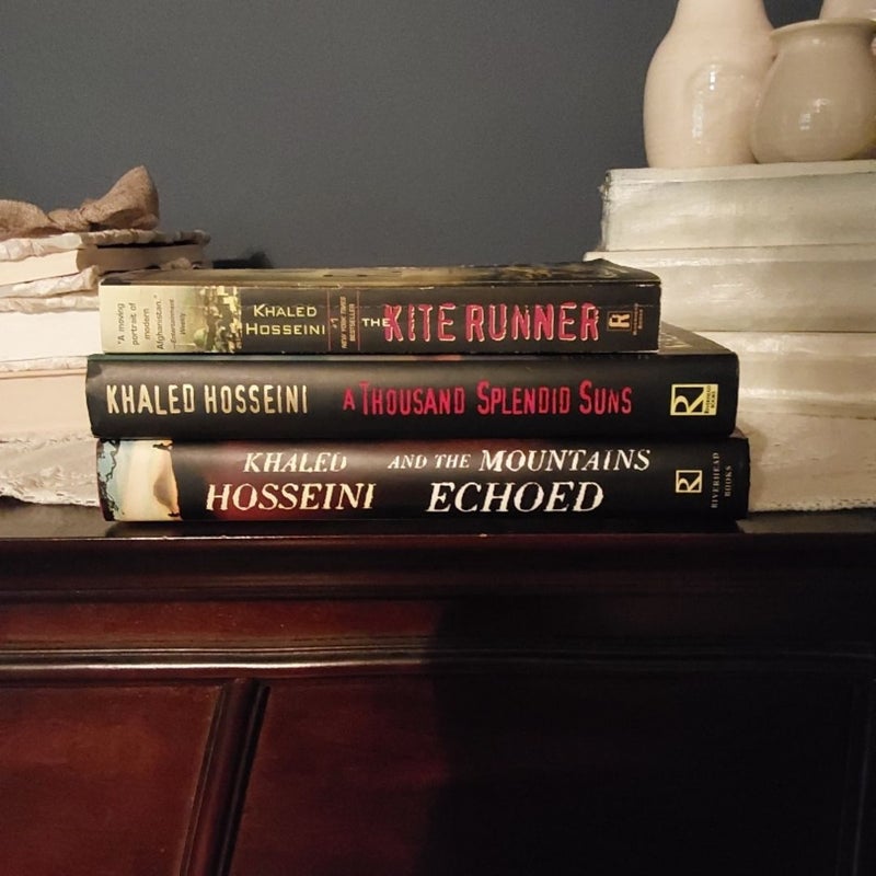 Khaled Hosseni 3 Book Bundle!