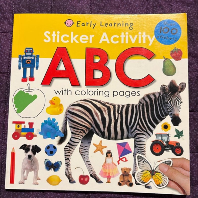 Sticker Activity ABC by Roger Priddy