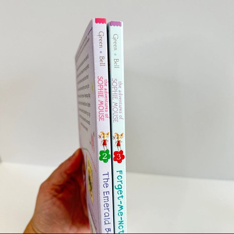The Adventures of Sophie Mouse book bundle, 2 books