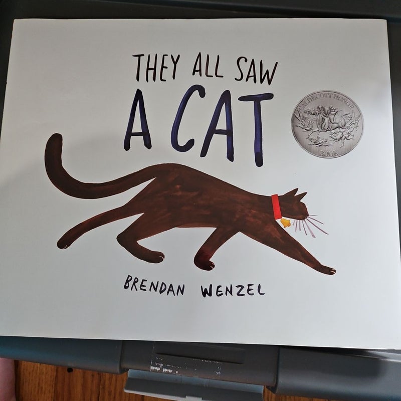 They All Saw a Cat (Cat Books for Kids, Beginning Reading Books, Preschool Prep Books)