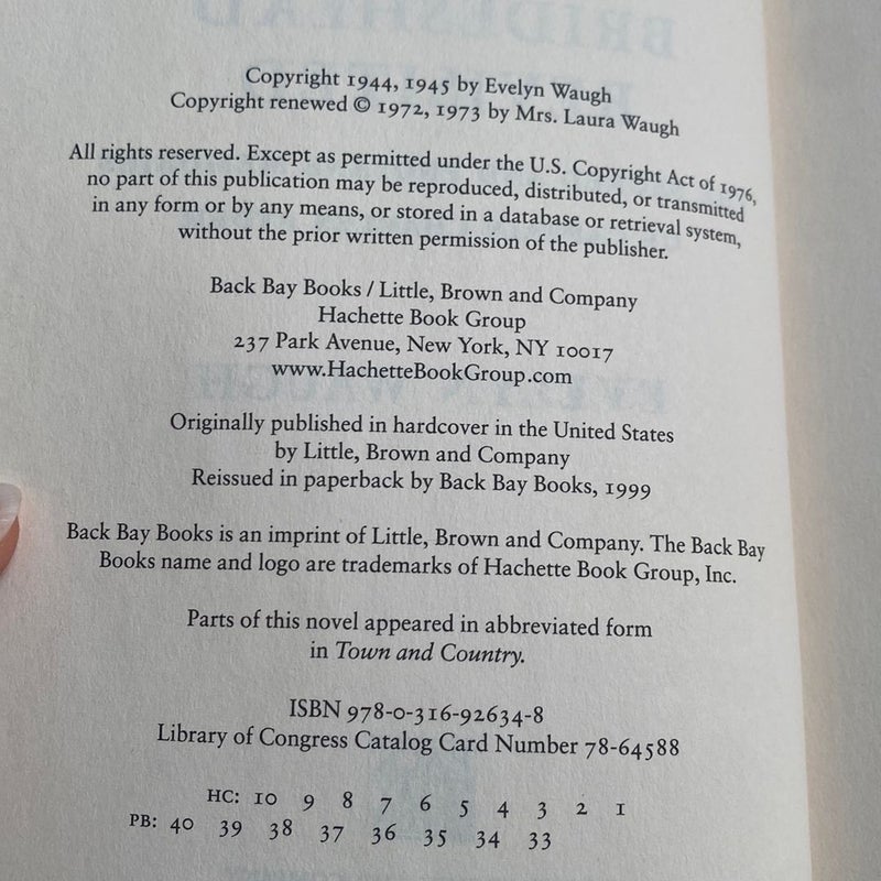Brideshead Revisited