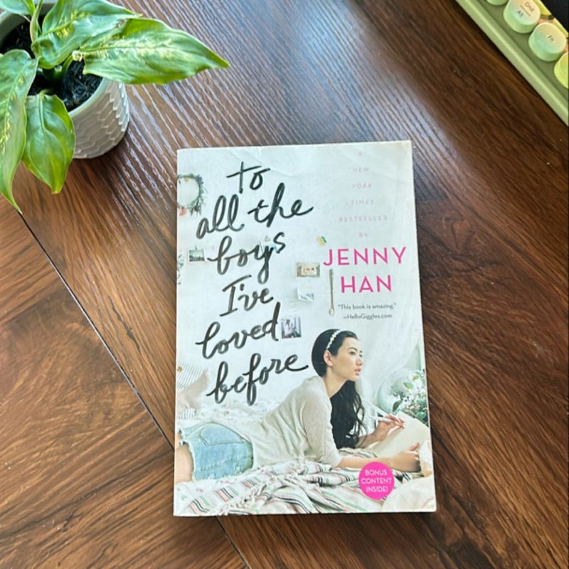 To All the Boys I've Loved Before