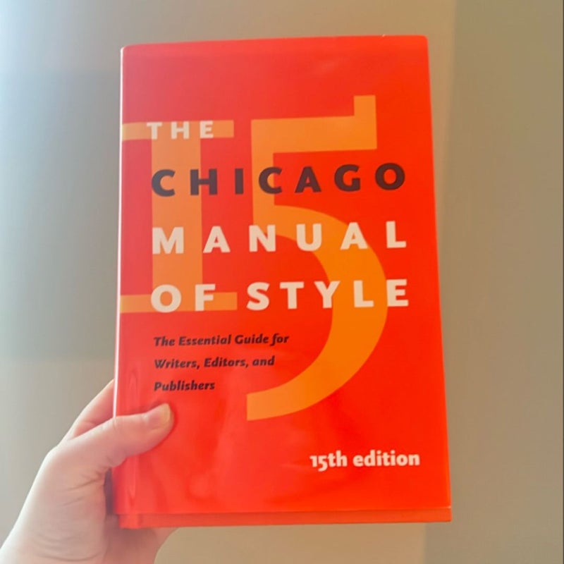 The Chicago Manual of Style