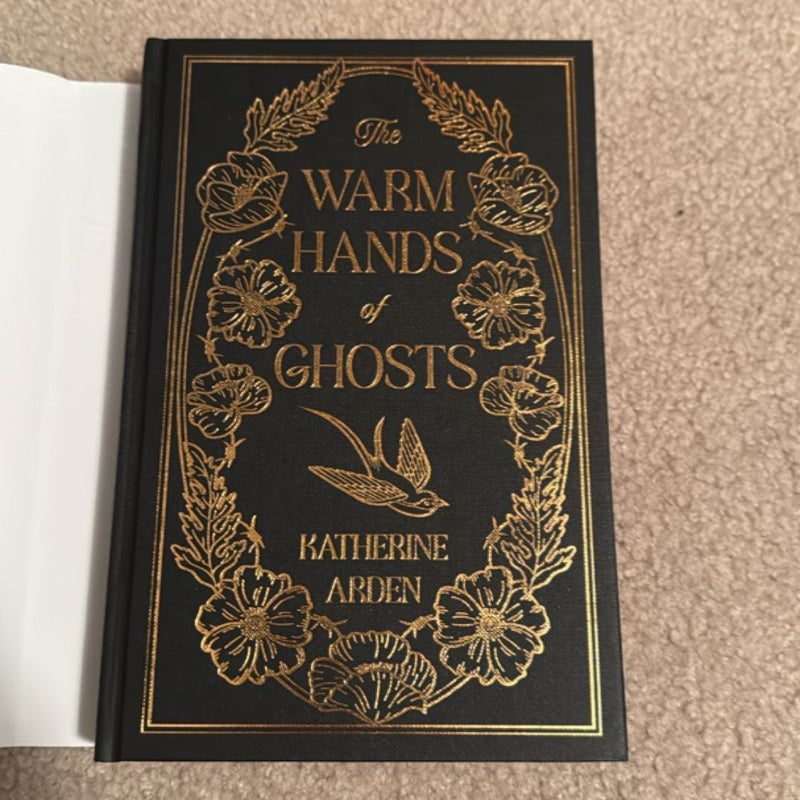 Fairyloot SIGNED The Warm Hands of Ghosts