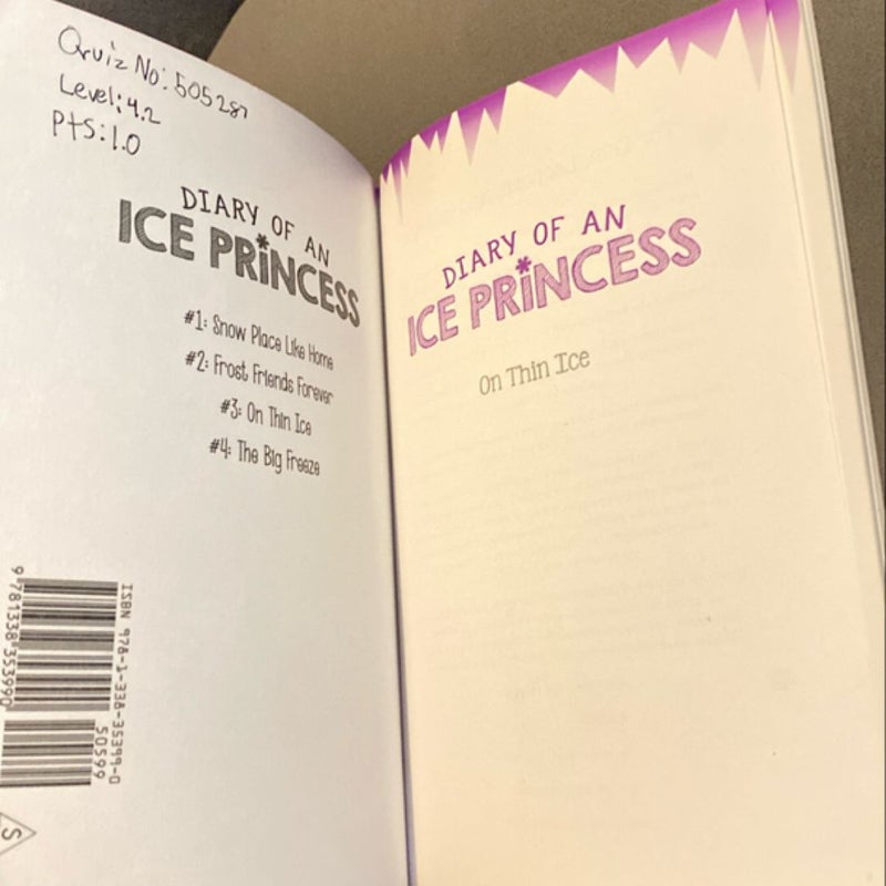 On Thin Ice (Diary of an Ice Princess #3)