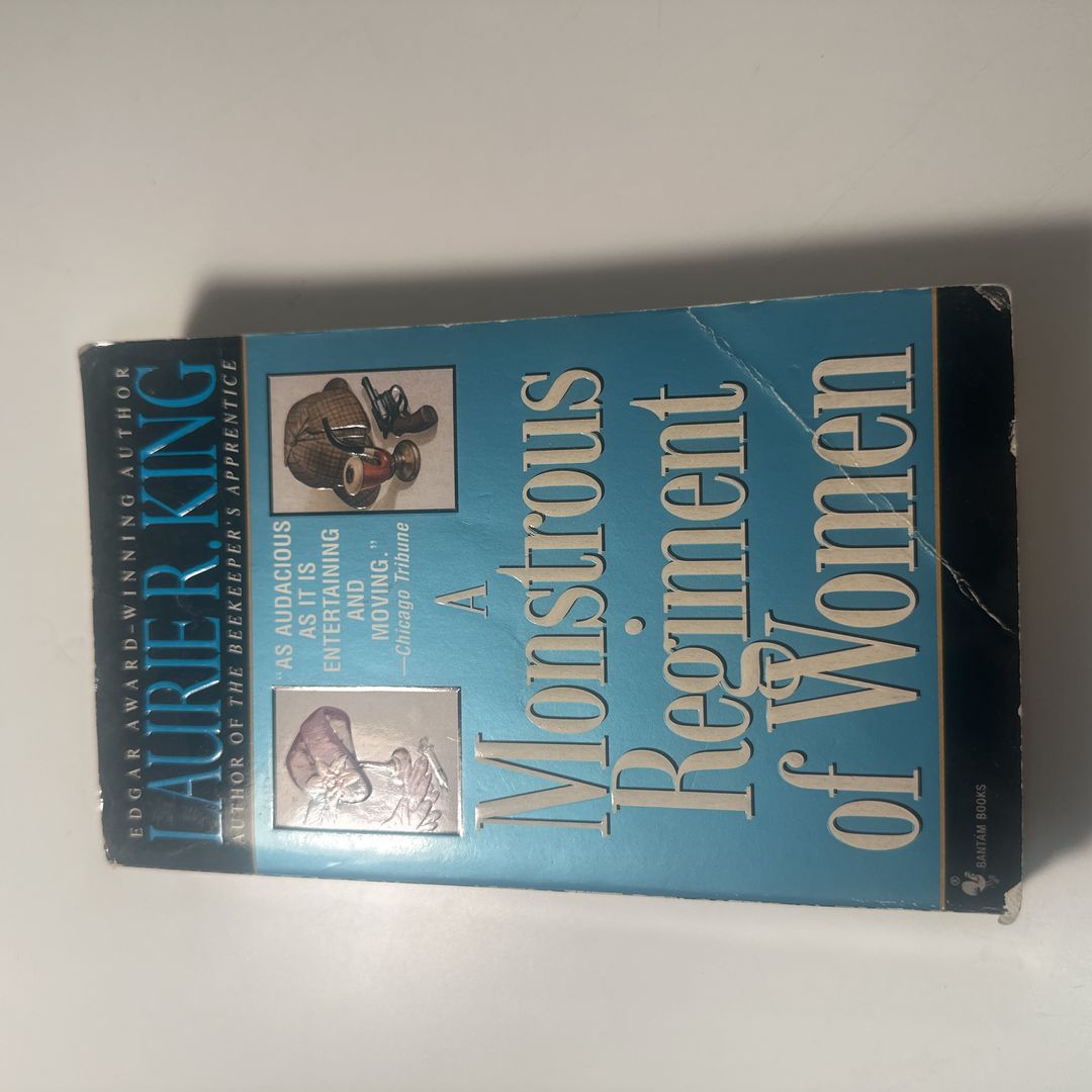 thumbnail image 2 of A Monstrous Regiment Of Women By Laurie R. King – Mary Russell Mystery (Good Condition) 2 of 6