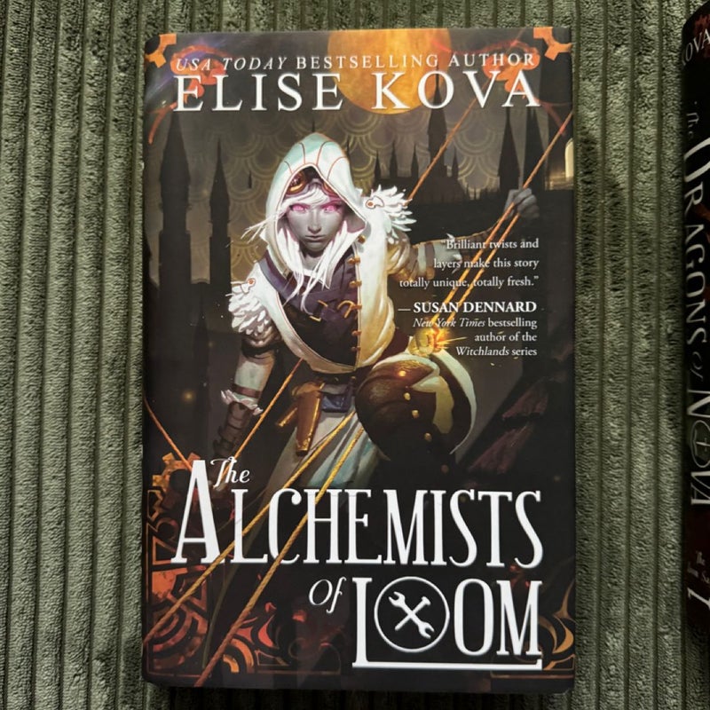 The Alchemists of Loom Trilogy Original Covers 
