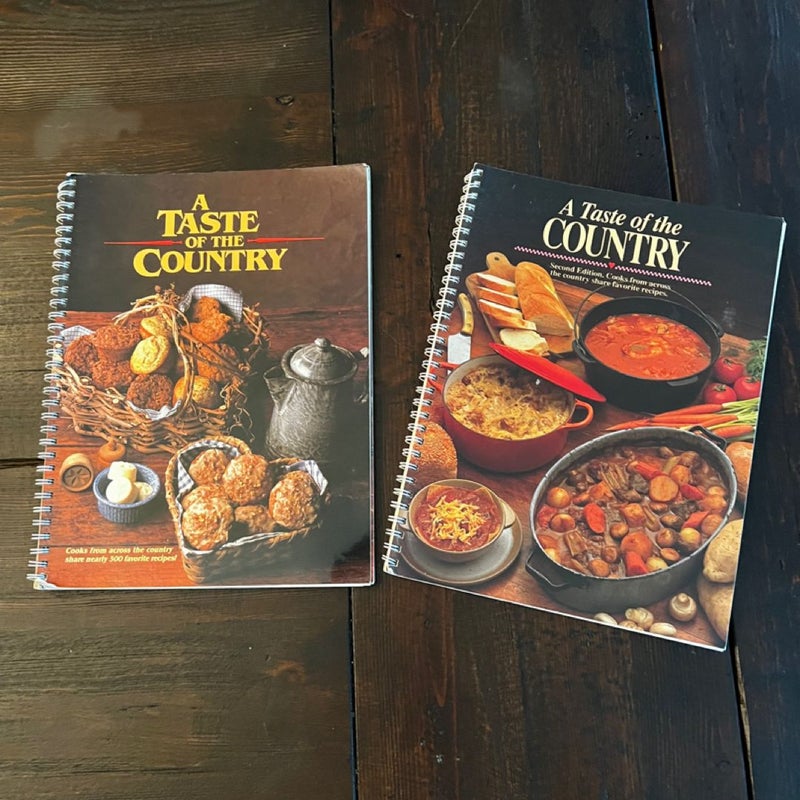 A Taste of the Country 1988 & 1989 (Set of 2)