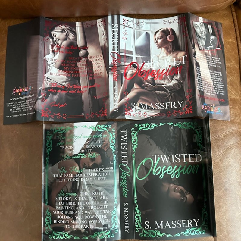S. Massery Secret Obsession and Twisted Obsession signed special edition