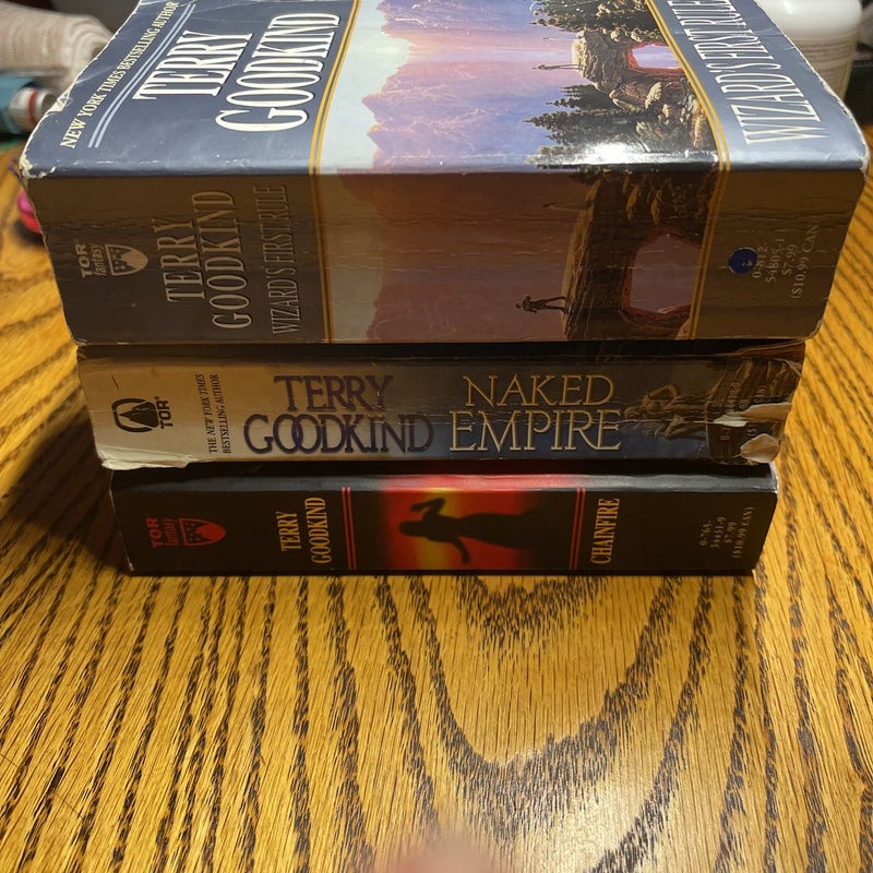 Terry Goodkind book bunble