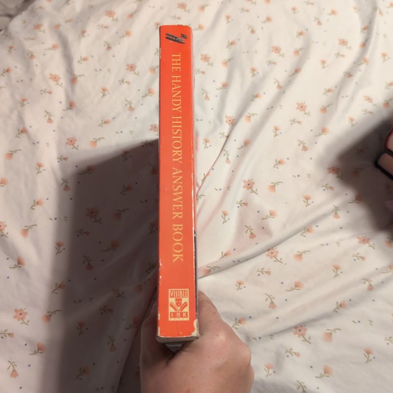 The Handy History Answer BookTM