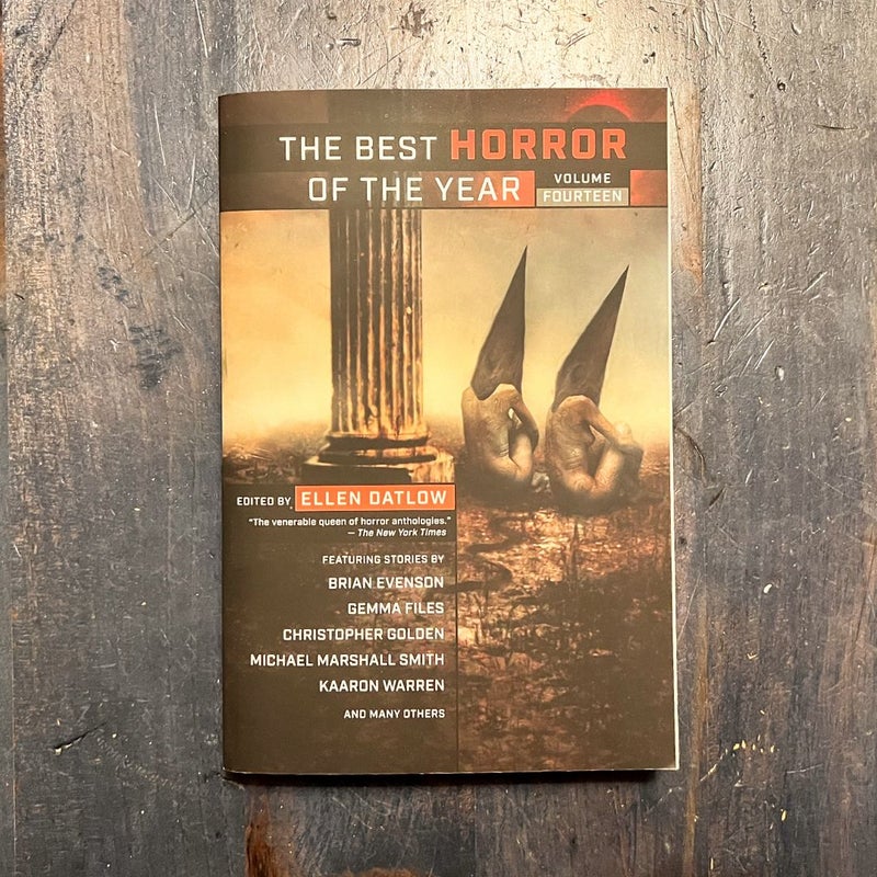 The Best Horror of the Year, Volume Fourteen