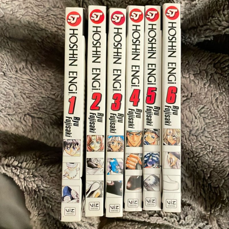 Hoshin Engi, Vol. 1-6