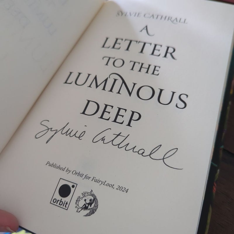 A Letter to the Luminous Deep