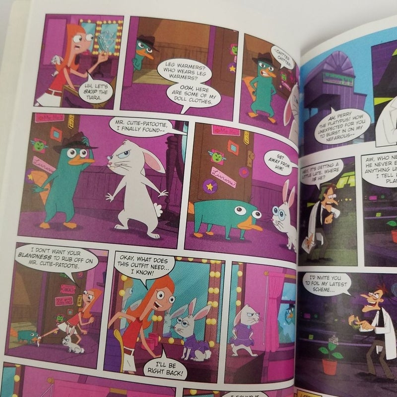 Hey, Where's Perry? (Phineas and Ferb Comic Reader, book 3)