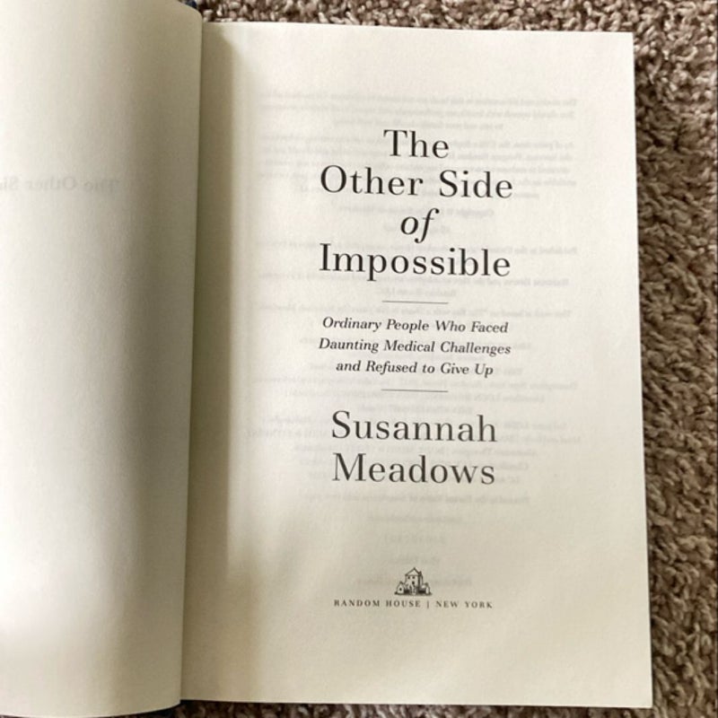 The Other Side of Impossible