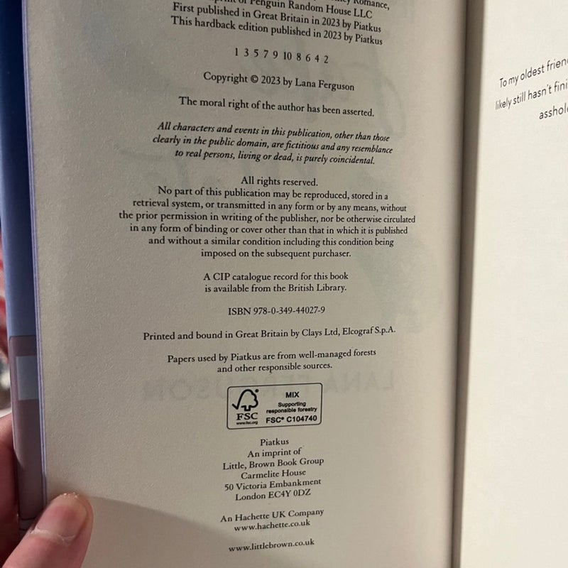 The Fake Mate Signed special edition and Signed Fairyloot edition combo