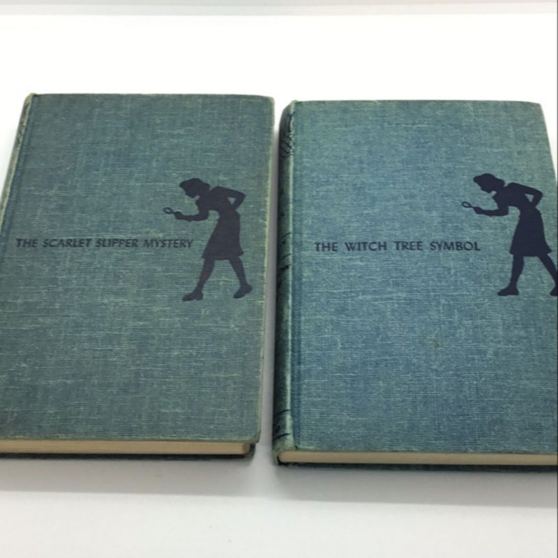 Bundle of 2 Vintage Nancy Drew Hardcover Books