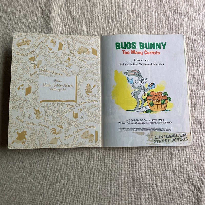 Bugs Bunny Too Many Carrots (1976)