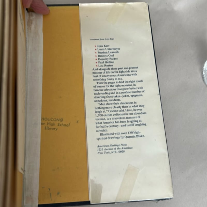 The Reader's Digest Treasury of American Humor