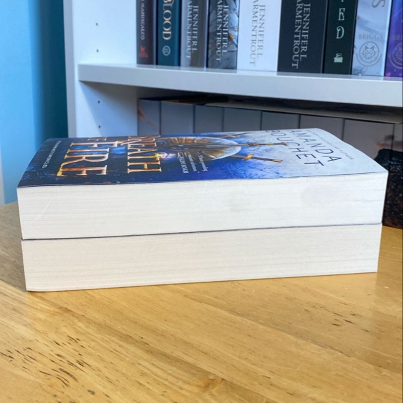 A Promise of Fire & Breath of Fire (Book 1 signed)