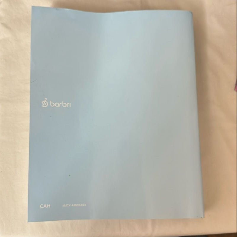 Barbri Barbri Lecture Handouts for California July 2020 February 2021