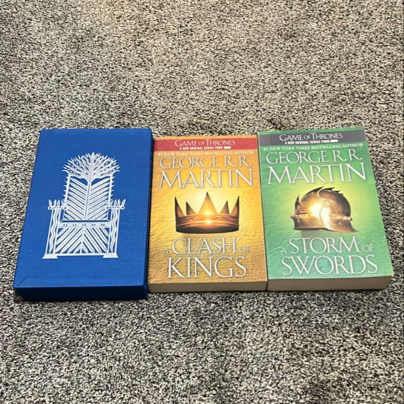 A Song of Ice and Fire: Books 1-3