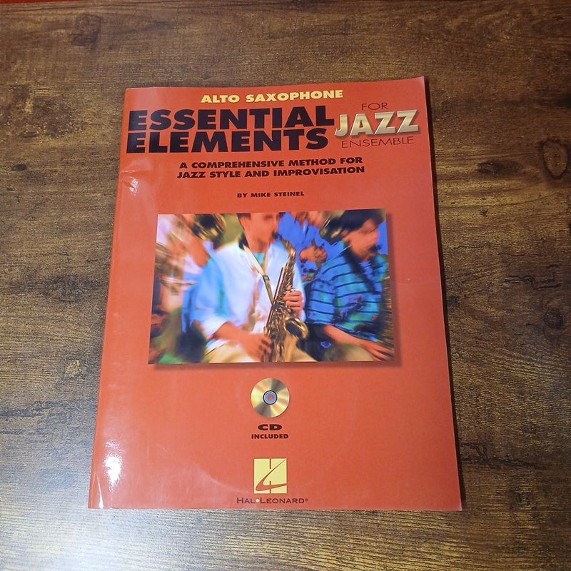 Lot of 5 Alto Saxophone Method Sheet Music Books, Jazz - Musicals - More