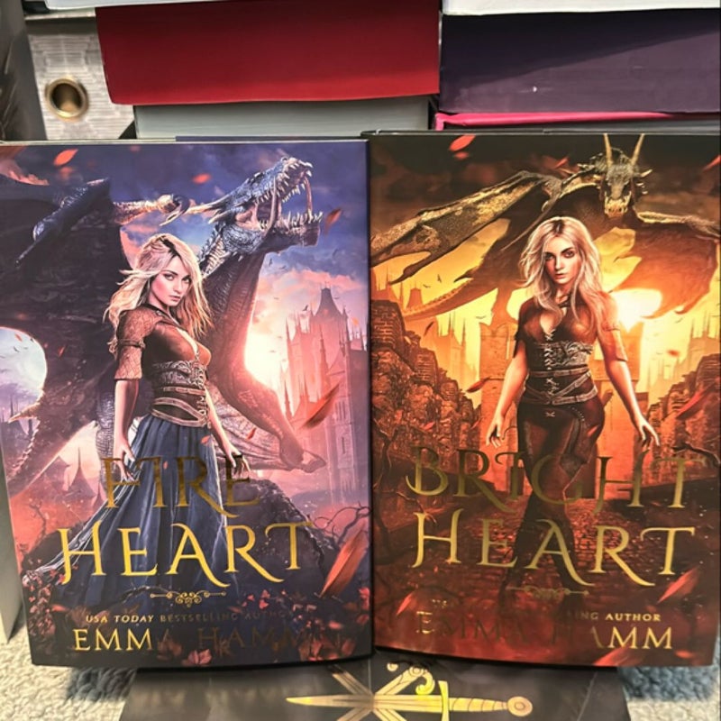 Fire Heart & Bright Heart Bookish Box Special Edition