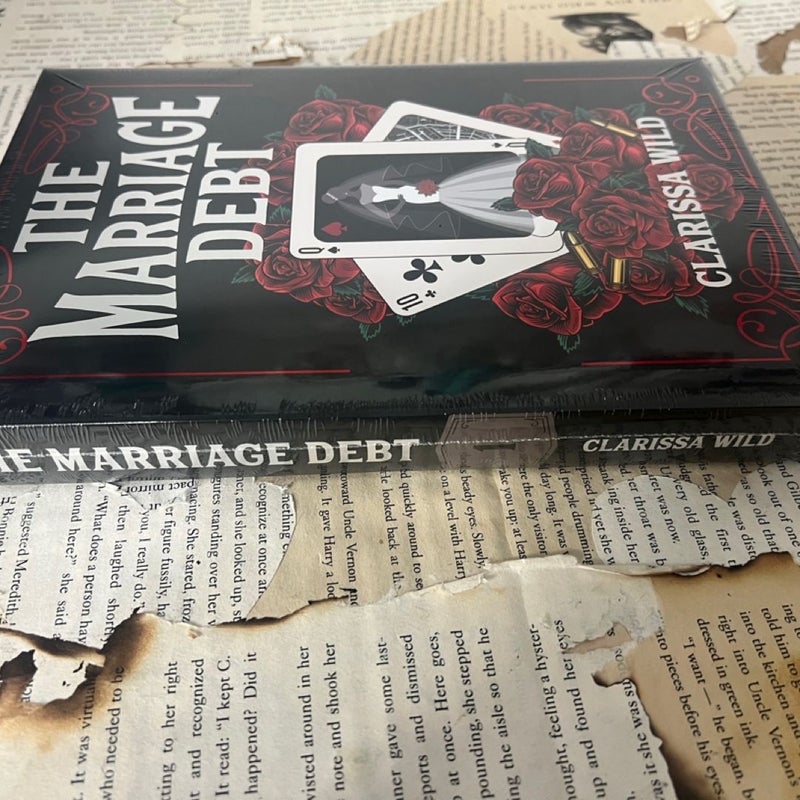 Fabled Co The Marriage Debt by Clarissa Wild SIGNED BOOKPLATE